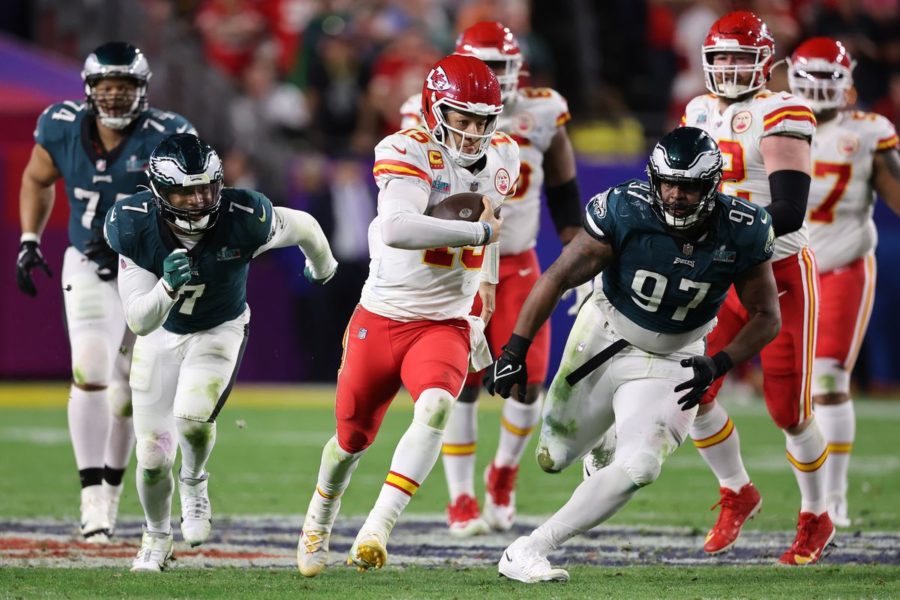 After+leading+the+Kansas+City+Chiefs+to+a+close+win+over+the+Philadelphia+Eagles%2C+Patrick+Mahomes+was+named+the+MVP+of+Super+Bowl+LVII