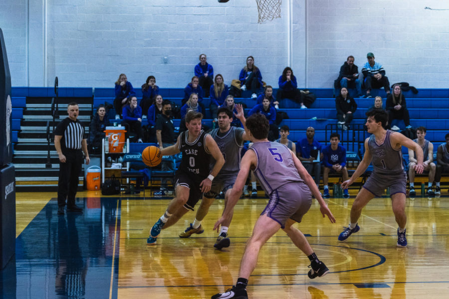 Graduate student guard Mitch Prendergast scored 21 points in an extremely close game against NYU to bring the Spartans to victory.