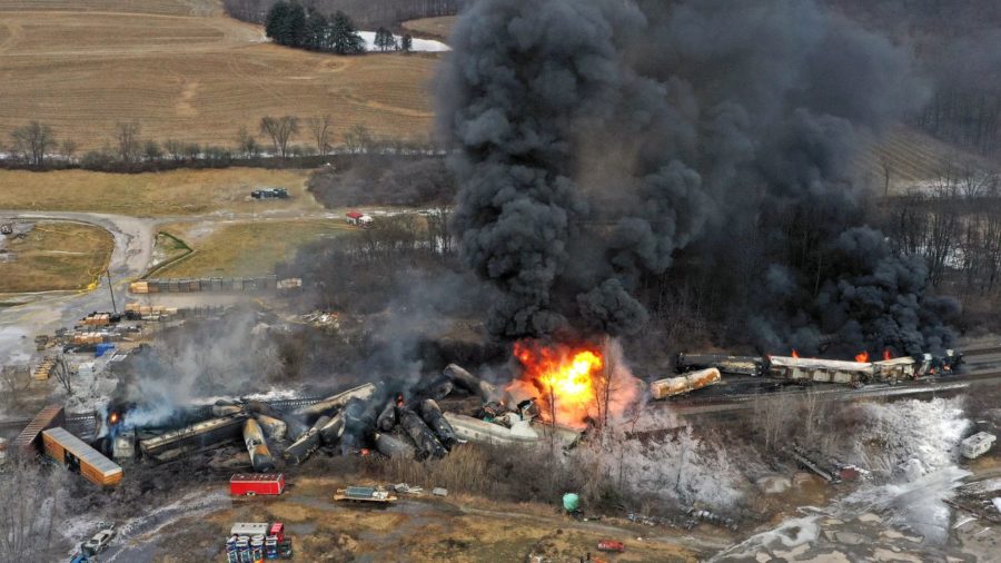 A catastrophic train derailment in East Palestine, Ohio released many hazardous chemicals including vinyl chloride, which can cause cancer and other serious health conditions.