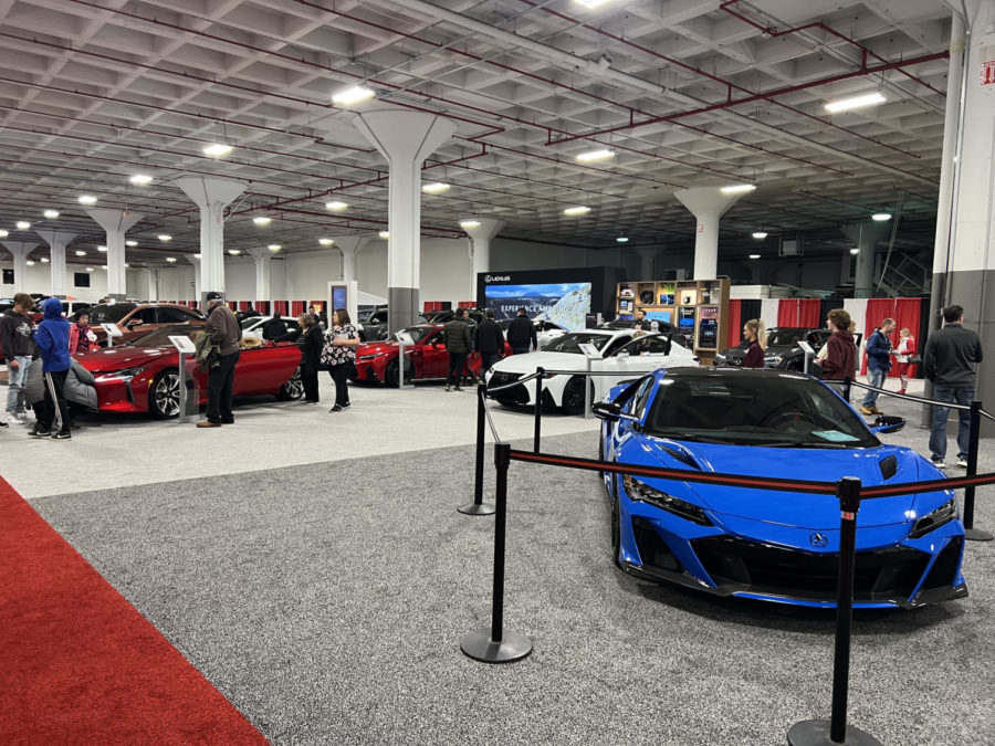 Over 500 cars, including both modern and retro models, were displayed for car aficianados and amateurs alike at the Cleveland Auto Show.