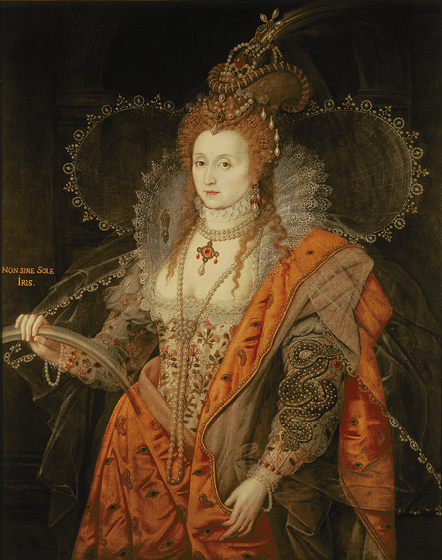 This portrait of Queen Elizabeth I titled The Rainbow Portrait is one of the many art pieces currently on display in The Tudors: Art and Majesty in Renaissance England collection at the Cleveland Museum of Art. 