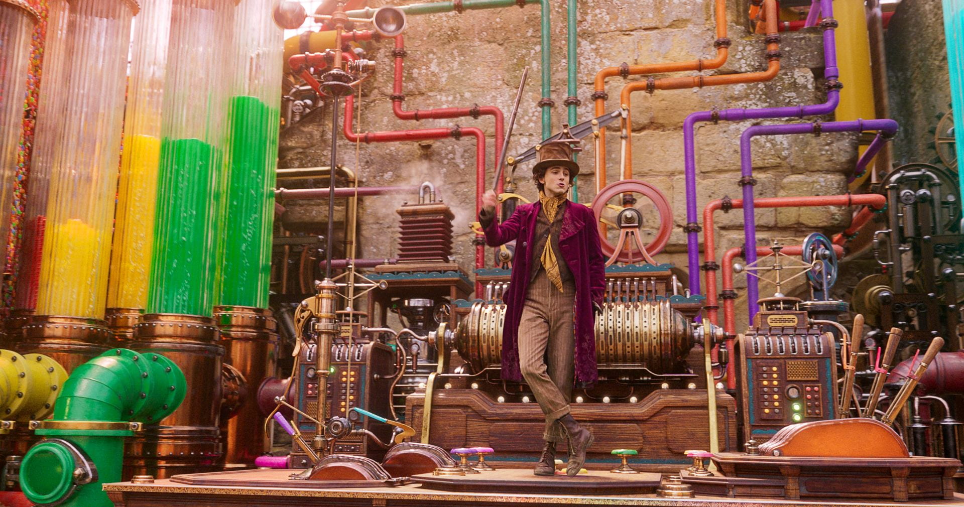 Close your eyes and count to 10: “Wonka” entertains with elaborate ...