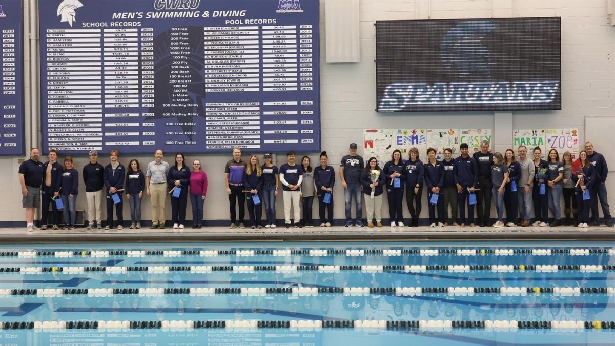 The+CWRU+swimming+and+diving+team+heads+to+Kenyon+College+this+weekend+after+dominating+Oberlin+College+in+their+most+recent+meet.