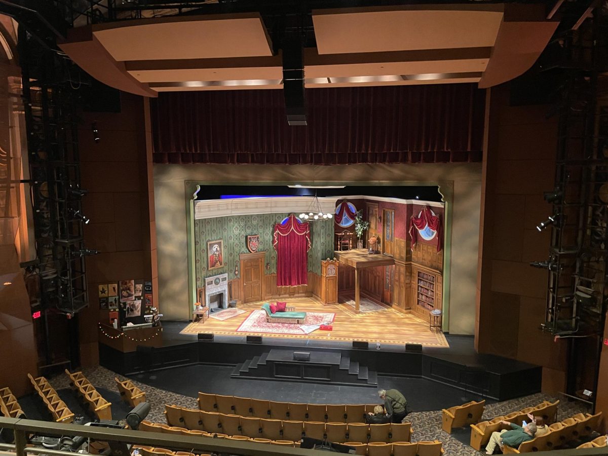 The set in The Play That Goes Wrong gradually breaking down throughout the show, coupled with exceptional writing and physical comedy, adds to the pure hilarity of this play.