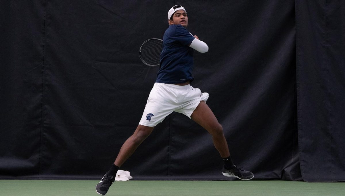 On Mar. 18, third-year Ajay Mahenthiran was named UAA Mens Tennis Player of the Week after going 7-1 in singles matches during the CWRUs men tennis teams spring break trip. 
