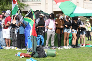 LIVE UPDATES: Gaza solidarity encampment set up on KSL Oval