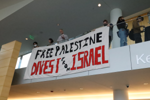 CWRU students, faculty stage “die-in” in solidarity with Palestine, SJP during prospective students’ campus visit