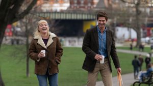 Left to right: "We Live in Time," starring Florence Pugh and Andrew Garfield, explores themes of love, death and grief with its emotionally-gripping characters and realistic plot.