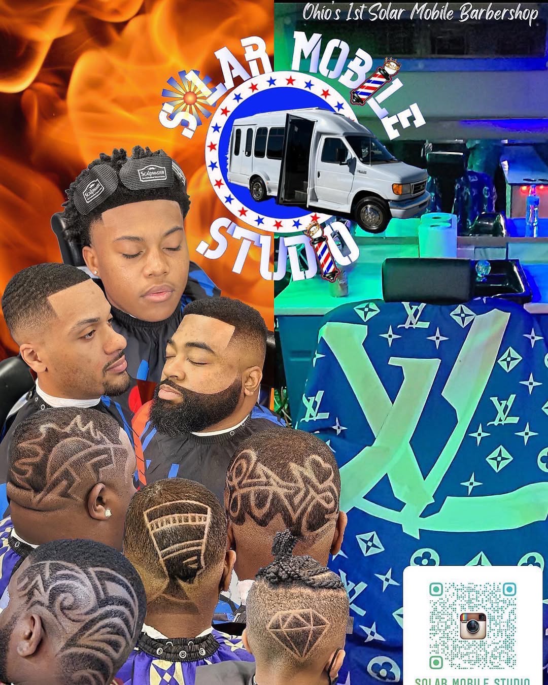 Jayson "Dub" Williams is bringing his fully solar-powered mobile barbershop to CWRU every Monday and Thursday this semester from 4-7 p.m.