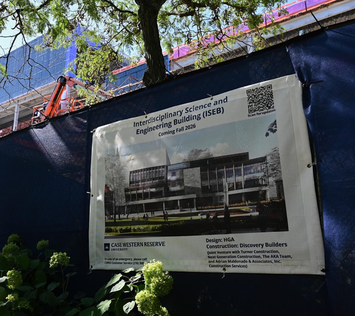 Construction continues on the Interdisciplinary Science and Engineering Building with completion expected in October 2026.