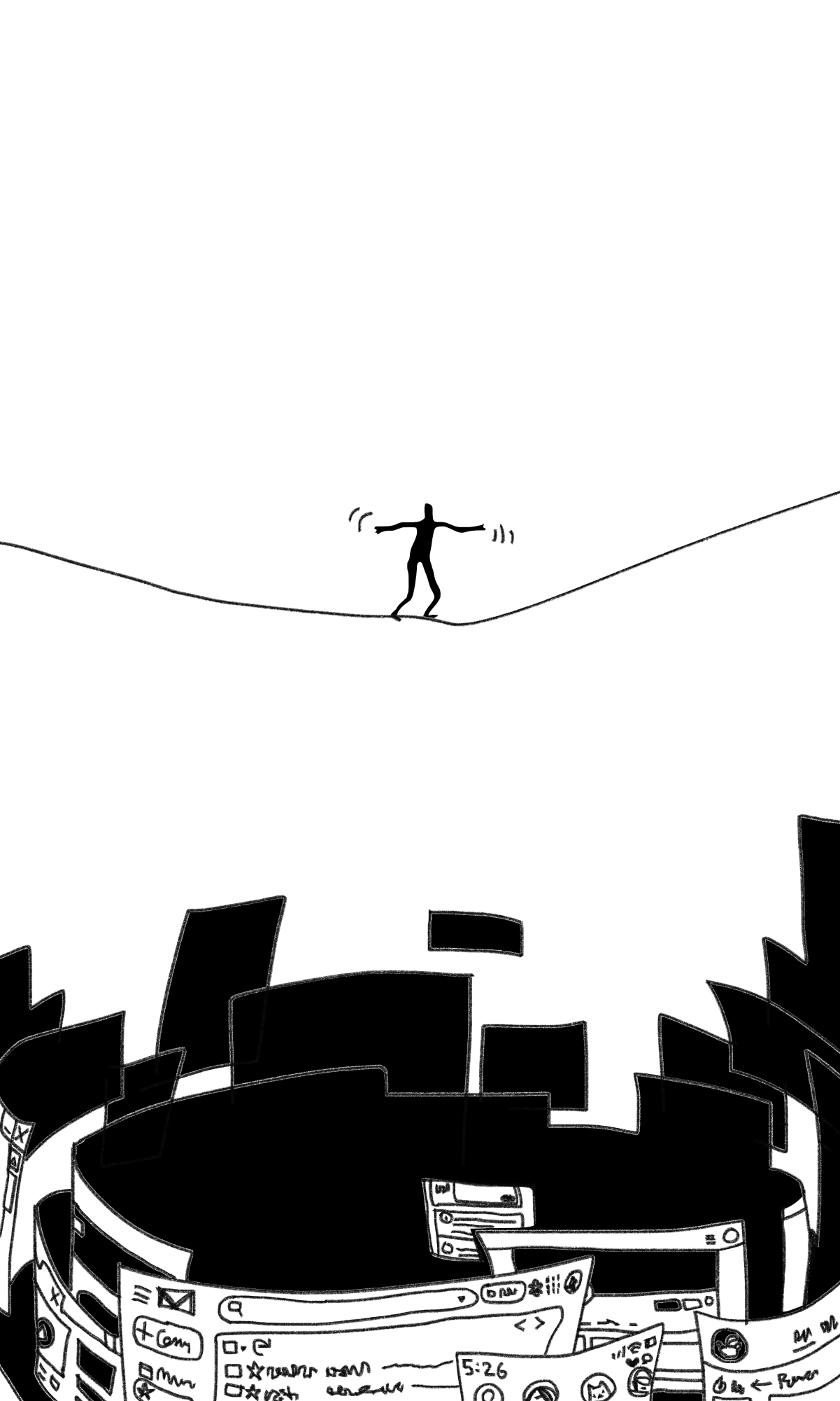 The precarious state of human agency on the modern internet