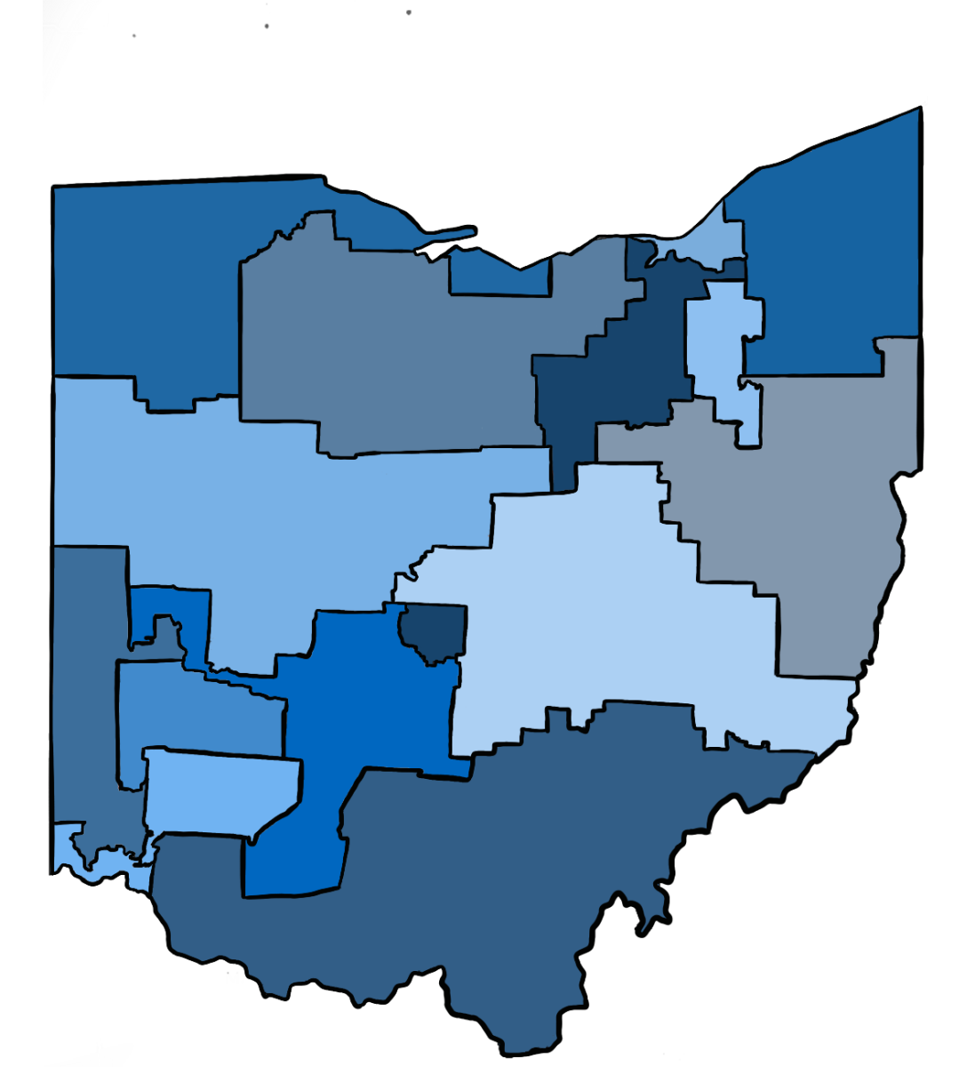 Lawmakers in Ohio approved a new congressional map last week ahead of the 2026 midterm elections.