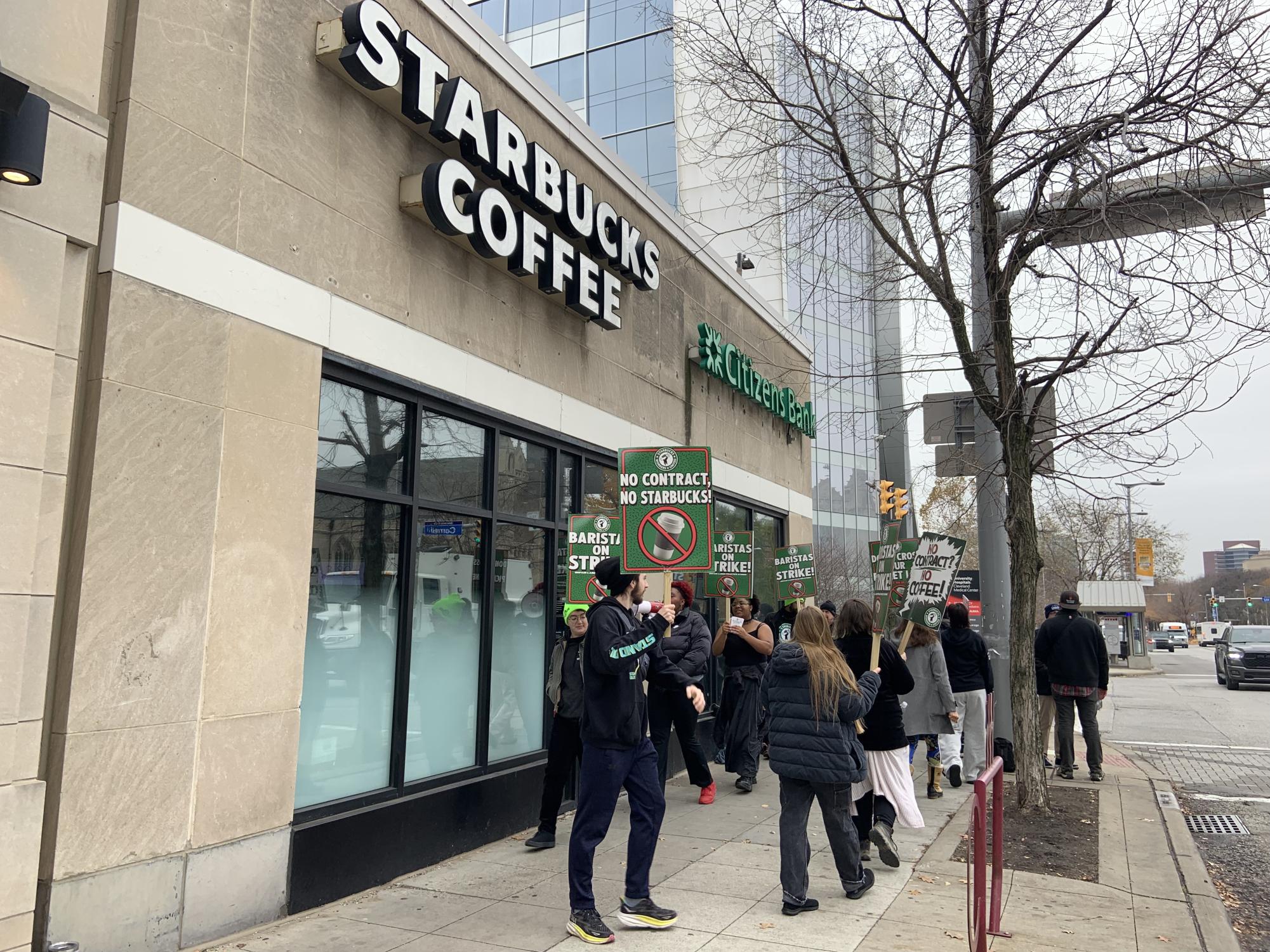 Starbucks workers fight for fairer wages and working conditions during the "Red Cup Rebellion"