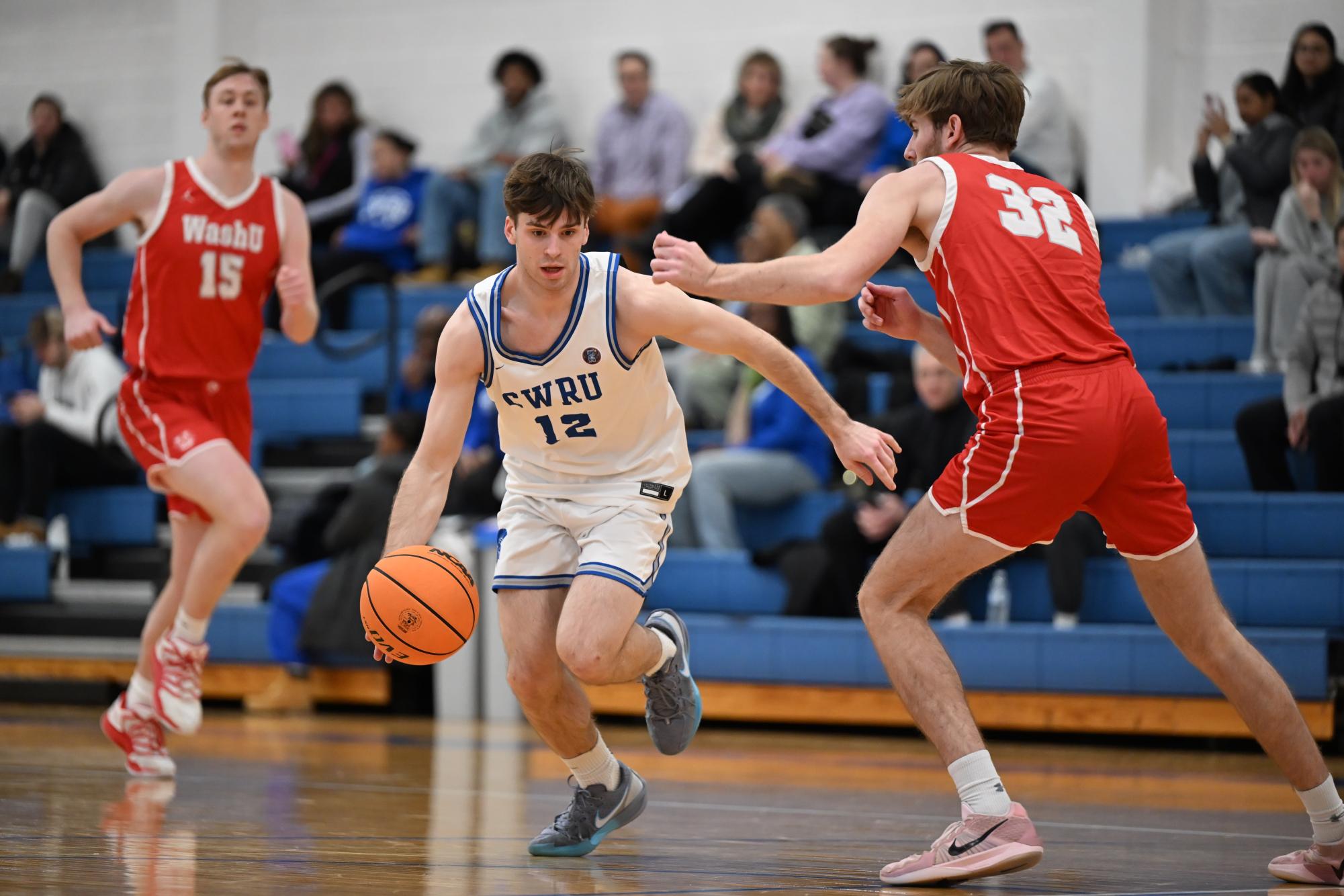 Despite the Effort by Matthew Ellis, the Men's Basketball Team Falls Short to WashU