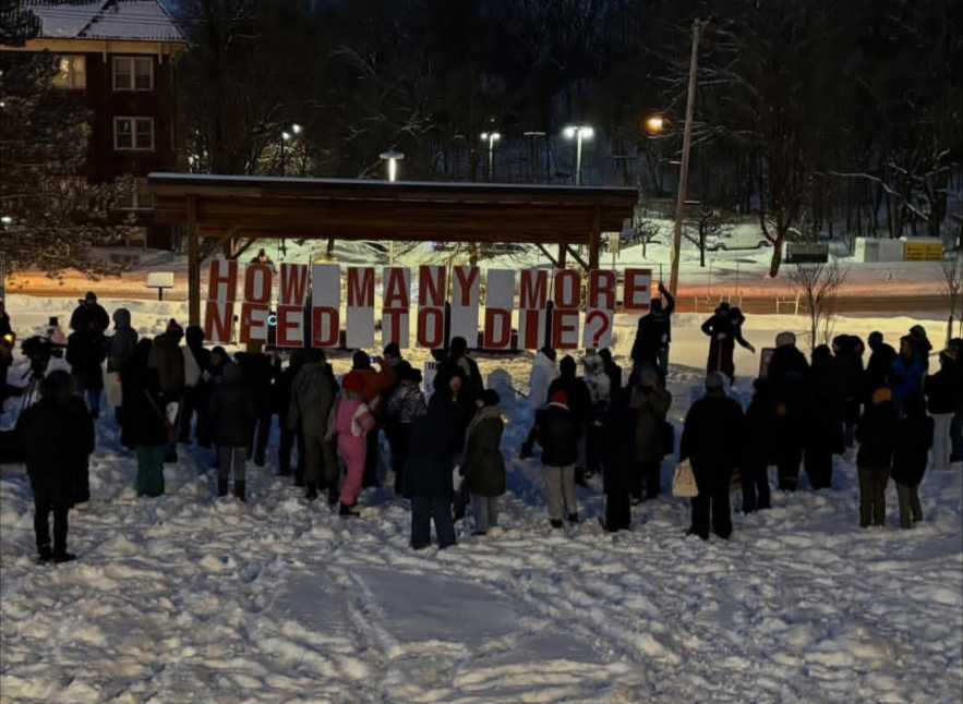 CH4IR holds a vigil to honor those who have died in ICE custody